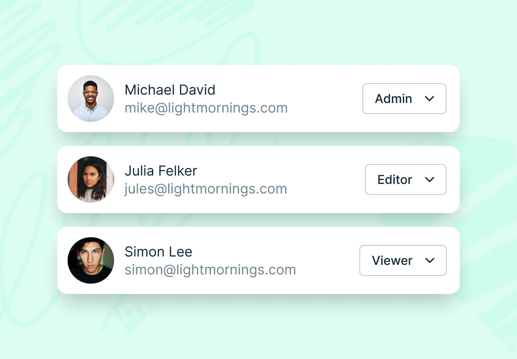 User roles in Lyssna