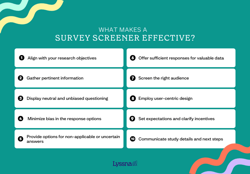 How to design, author, and conduct effective survey screeners