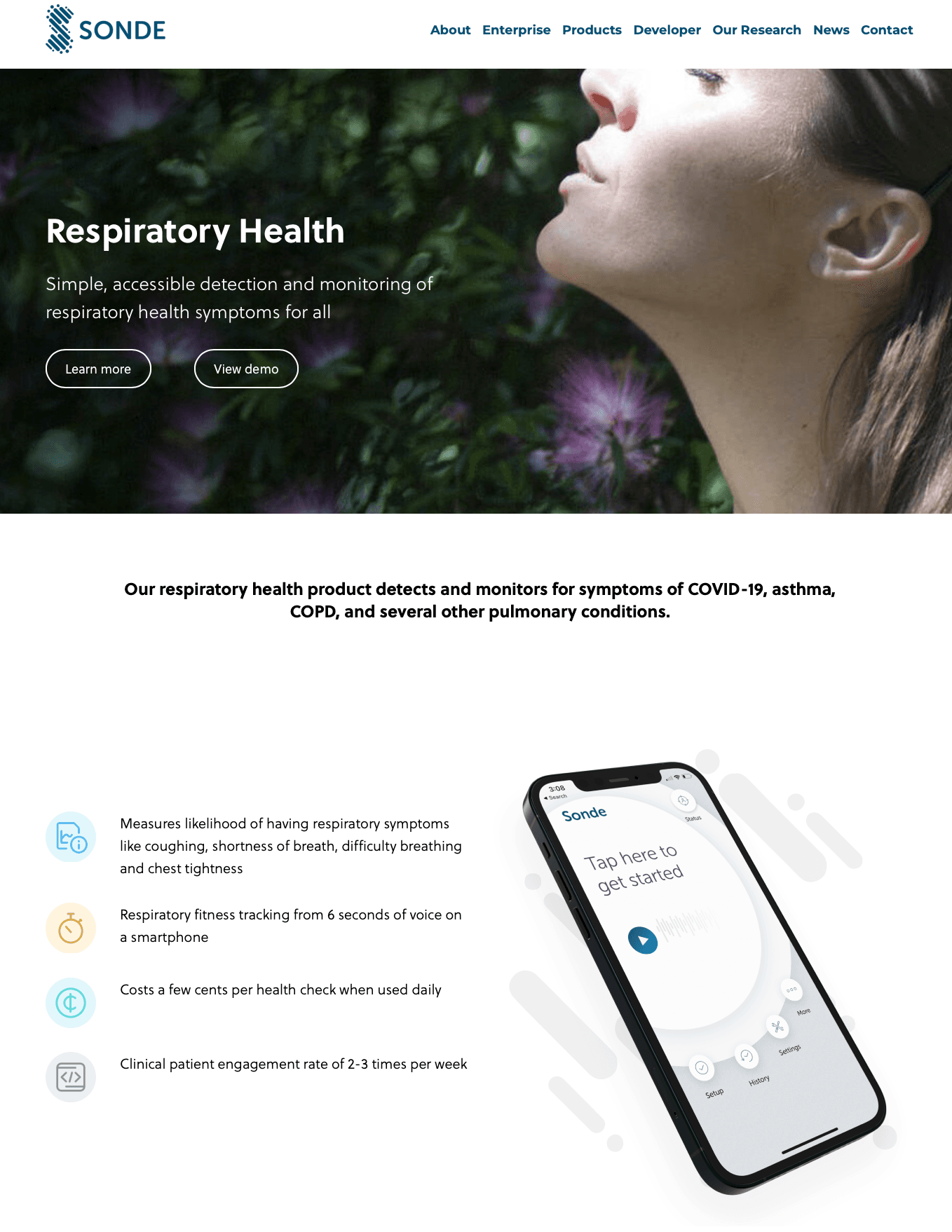 sonde-health-screenshot-homepage.png