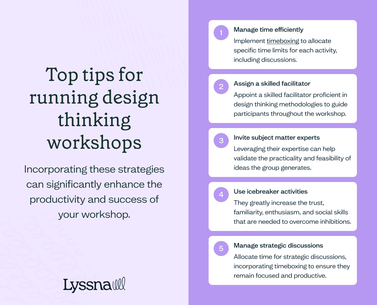 Design thinking workshop