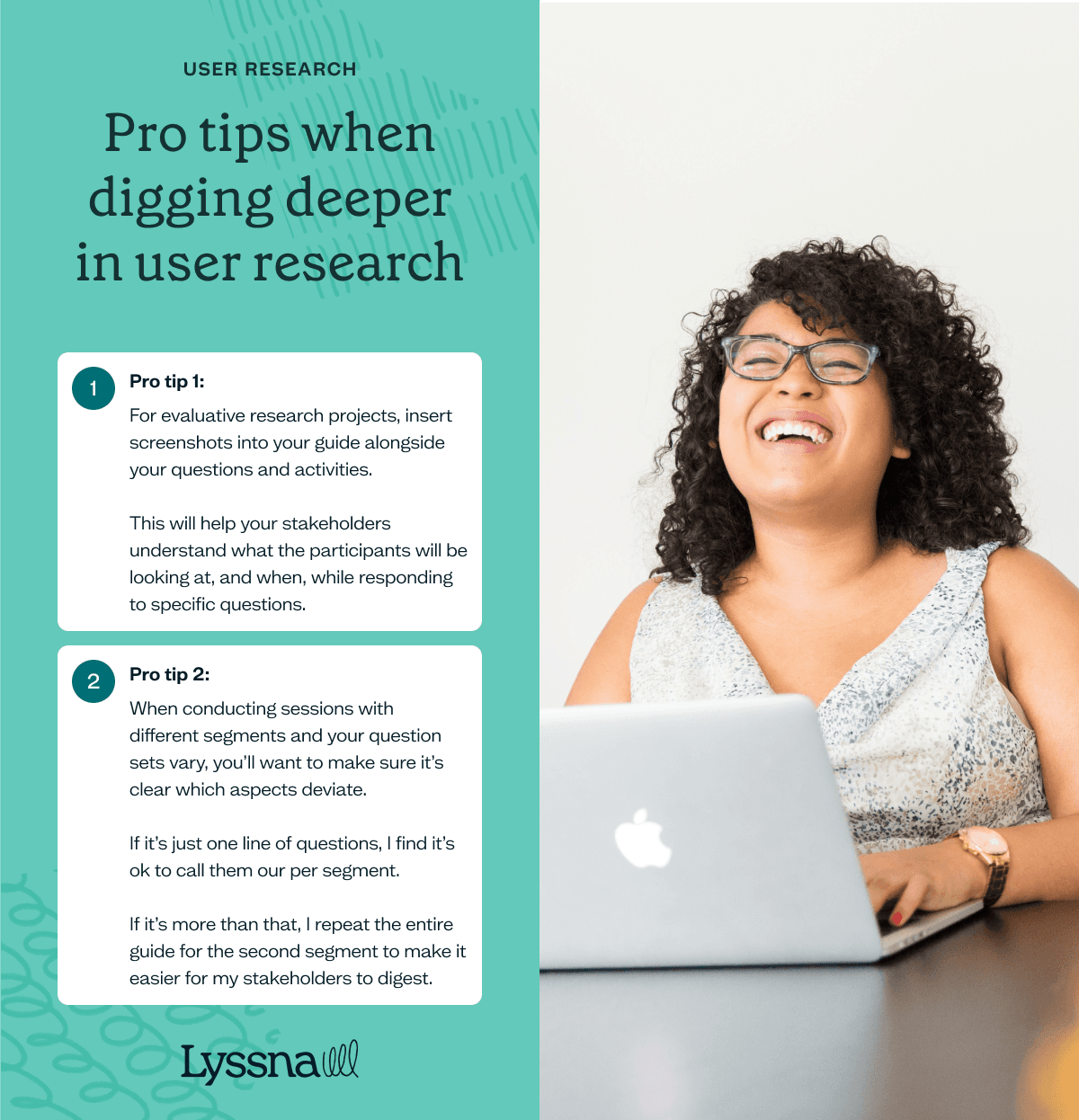 Discussion guide template for user research