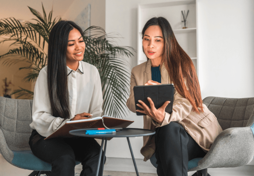 Discussion guide template for user research