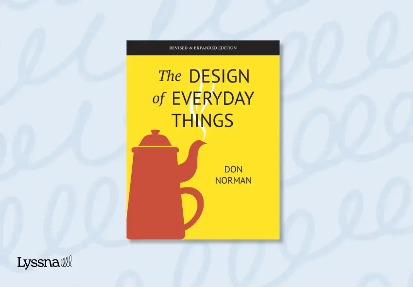 The cover of the book UX research books - The Design of Everyday Things - Don Norman