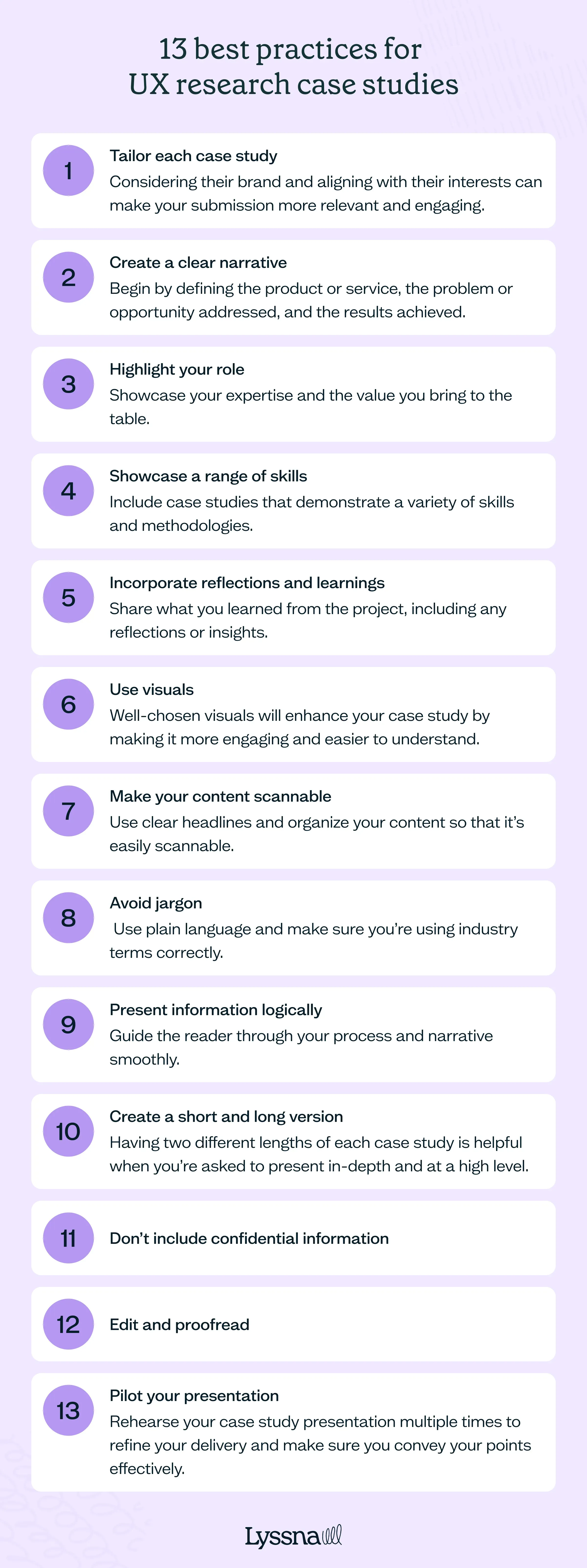 UX research case studies
