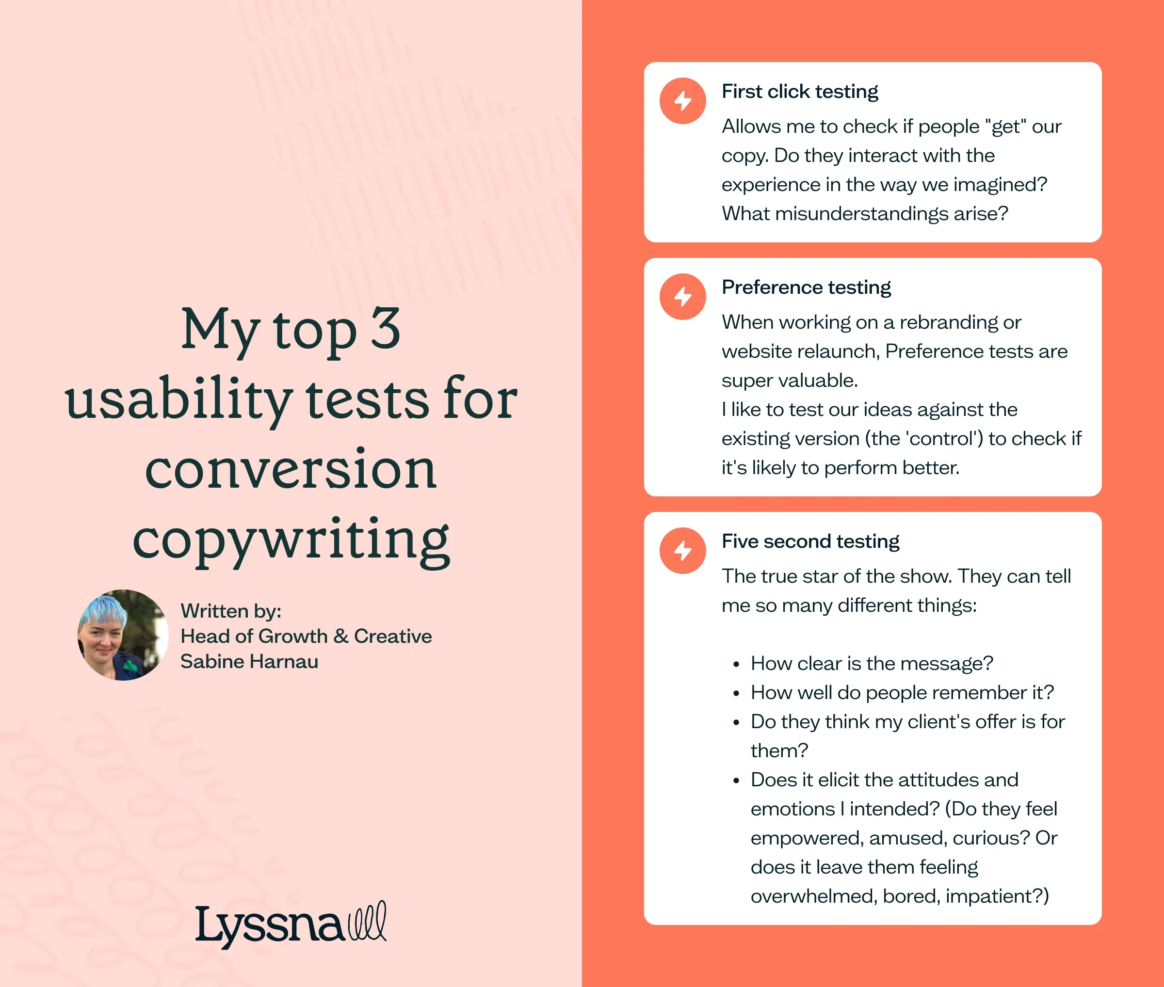 Conversion copywriting