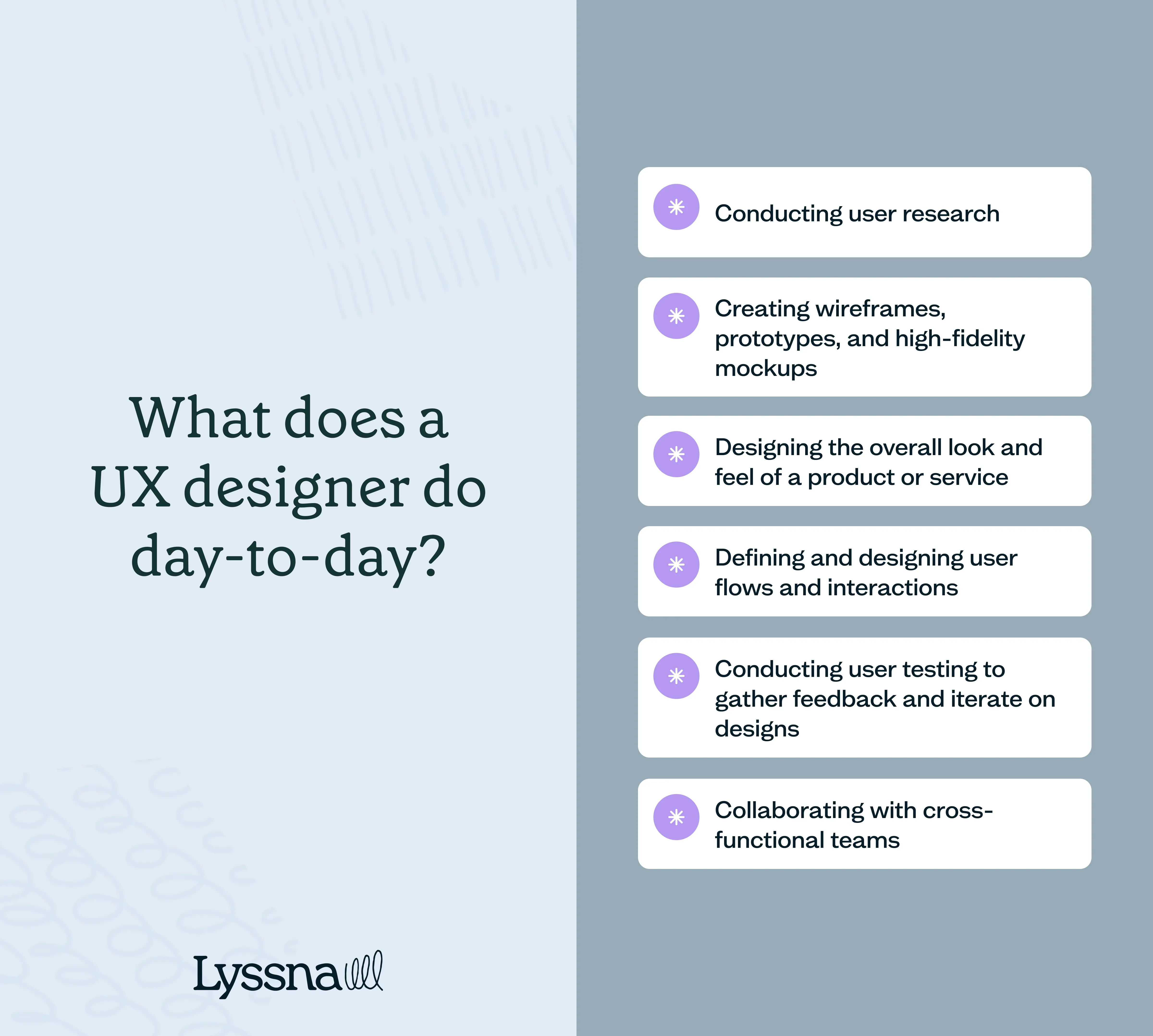 What does a UX designer do day-to-day?