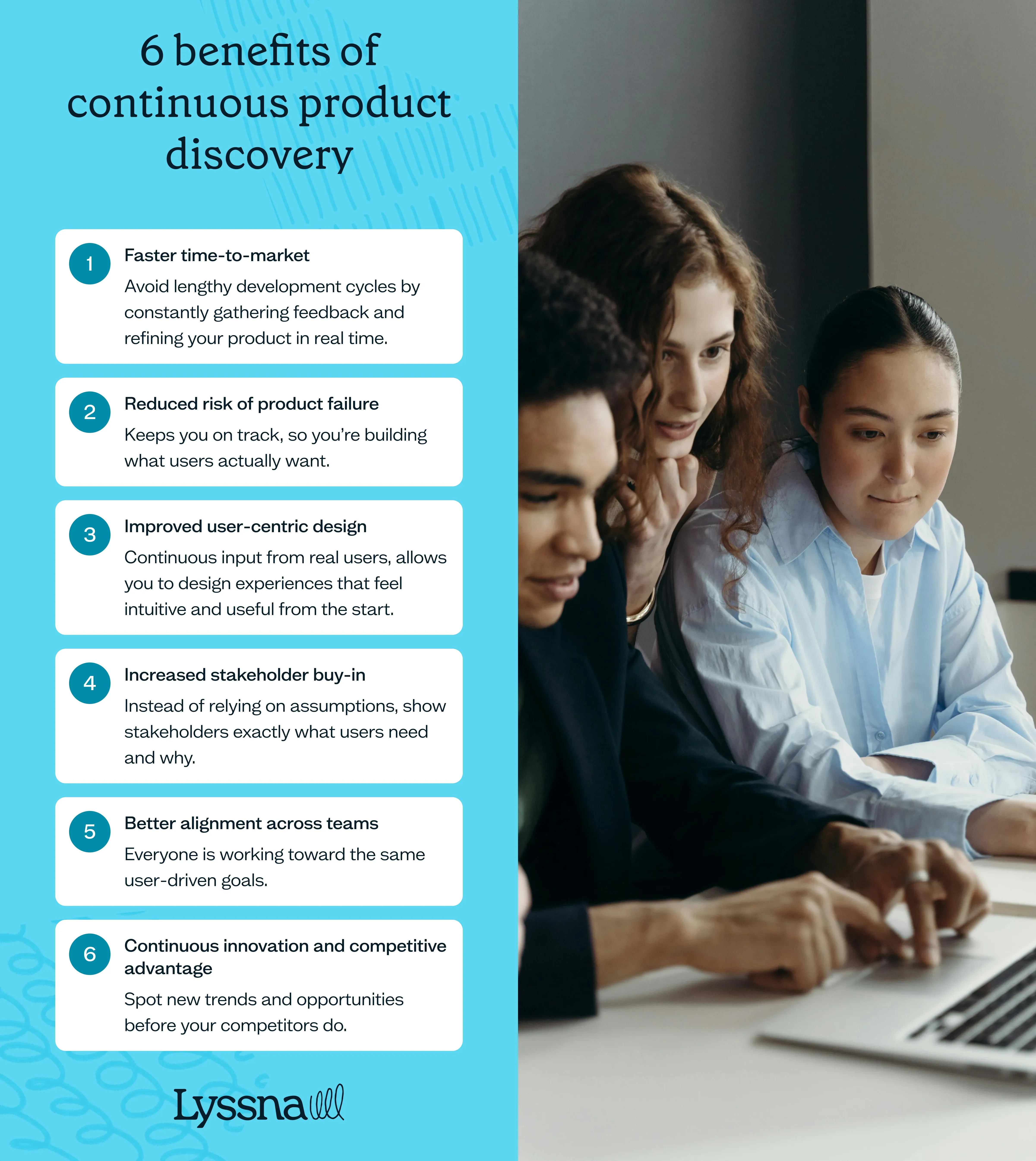 6 benefits of continuous product discovery